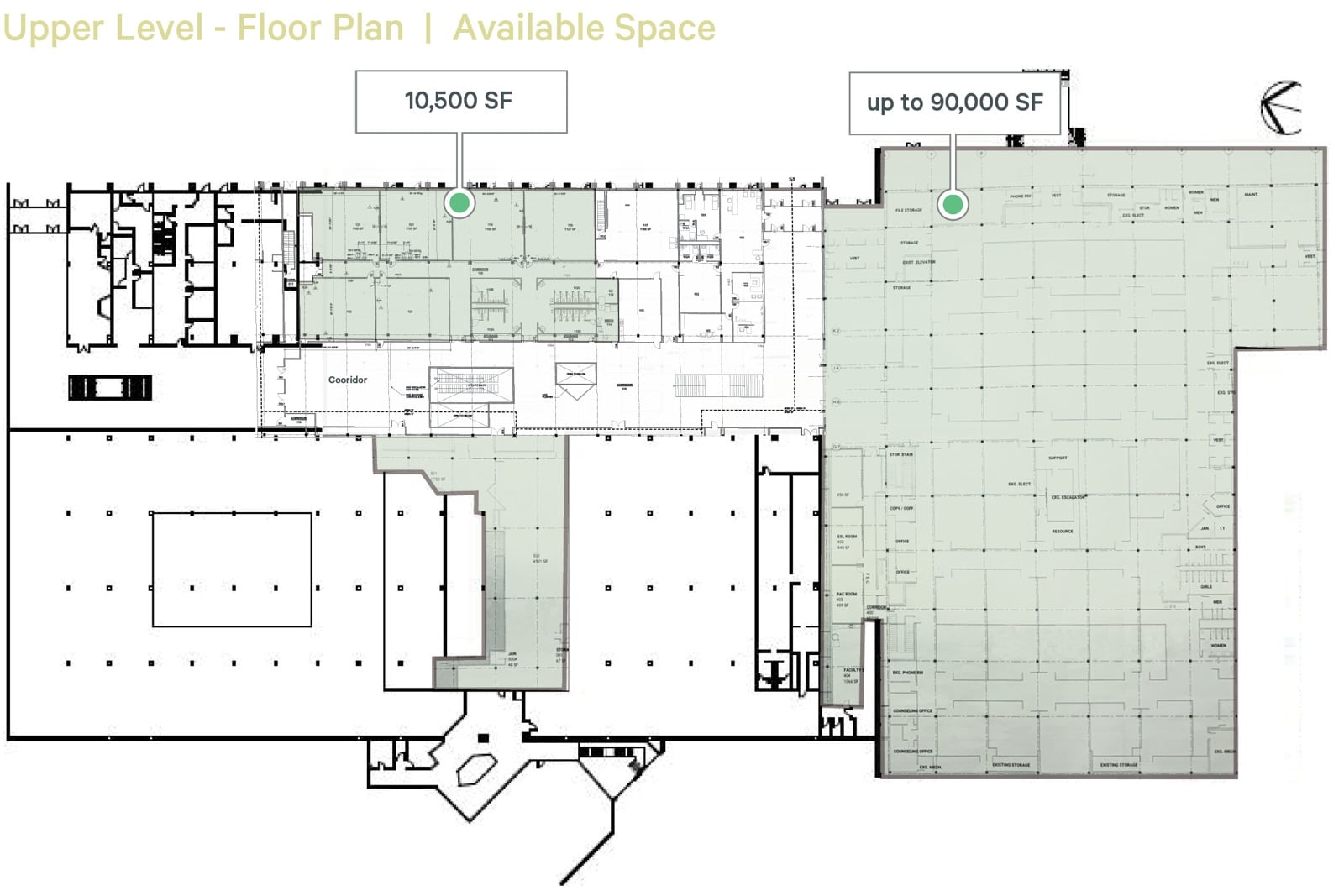 Upper Level FP - 90K SF