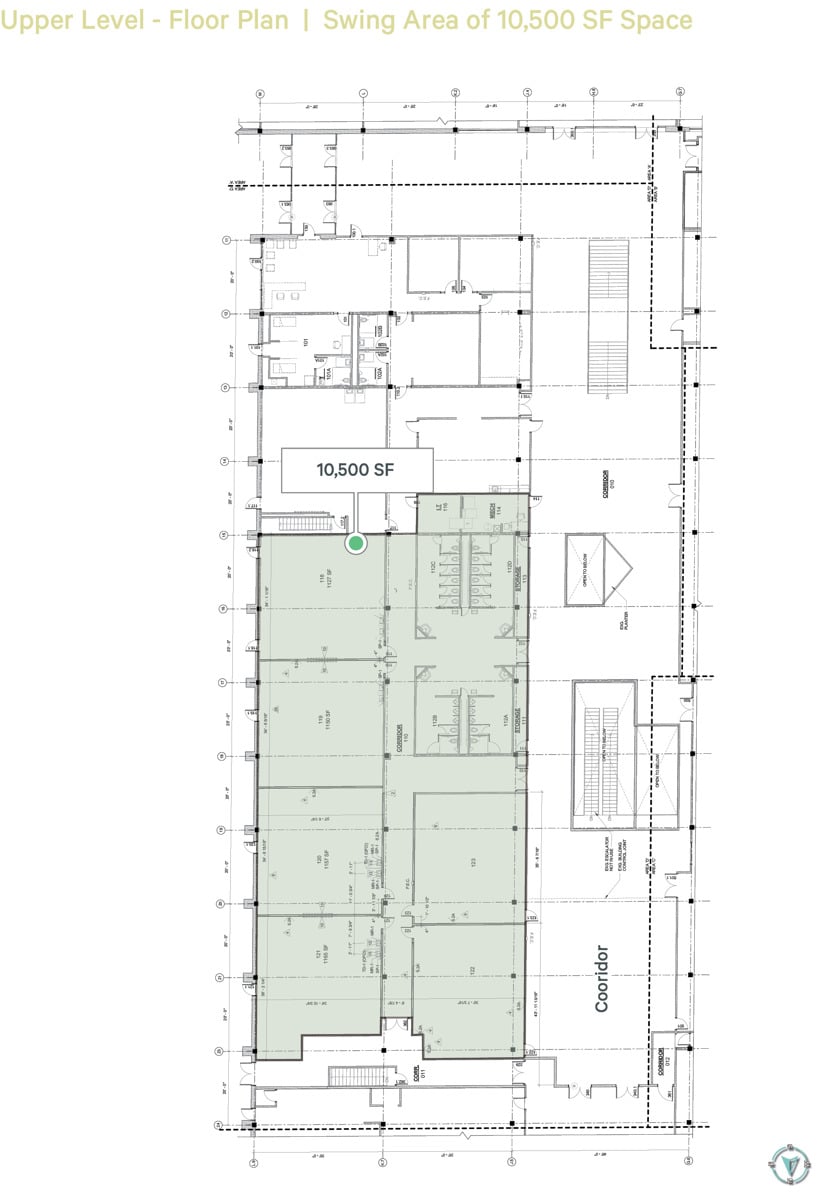 Upper Level - Demisable Area of 90K SF 