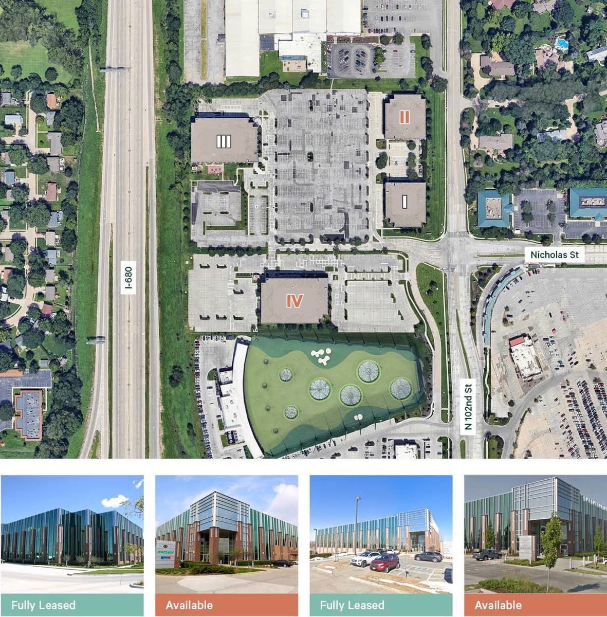 Westplex Office Park - Westroads  N 102nd St & Nicholas St, Omaha, NE 68114, USA - Image 2