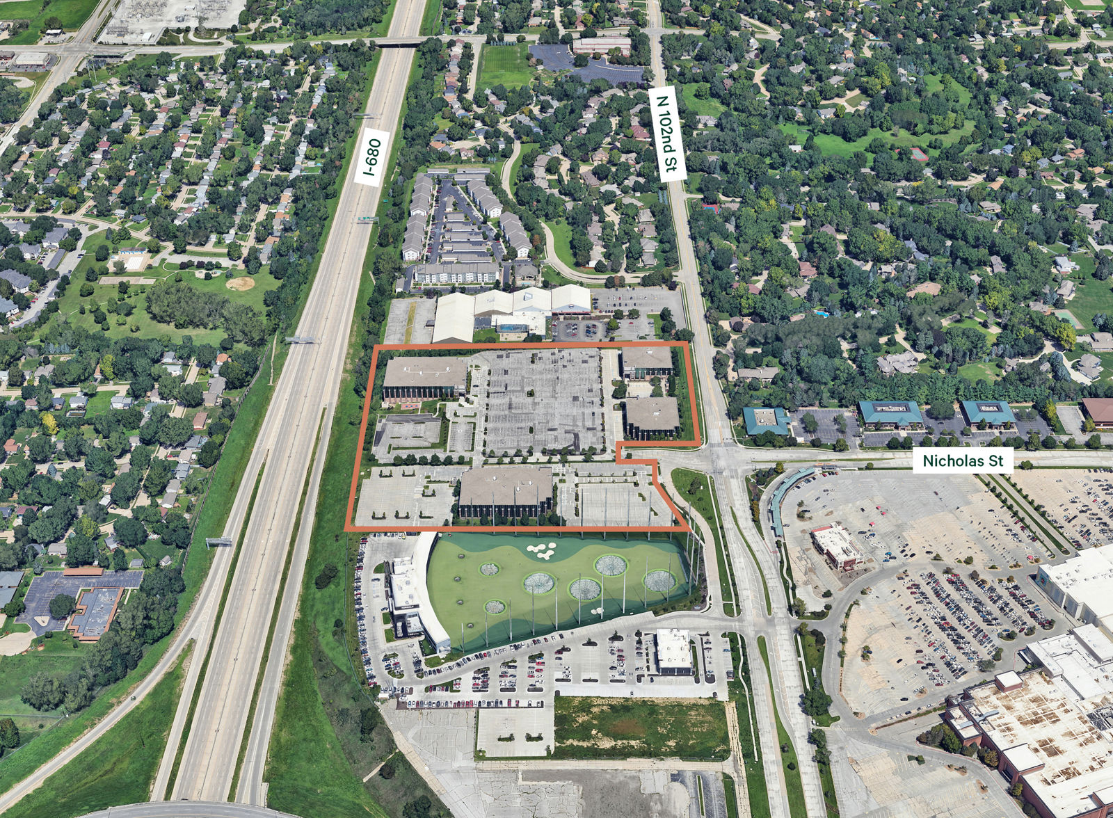 Westplex Office Park - Westroads  N 102nd St & Nicholas St, Omaha, NE 68114, USA - Image 1