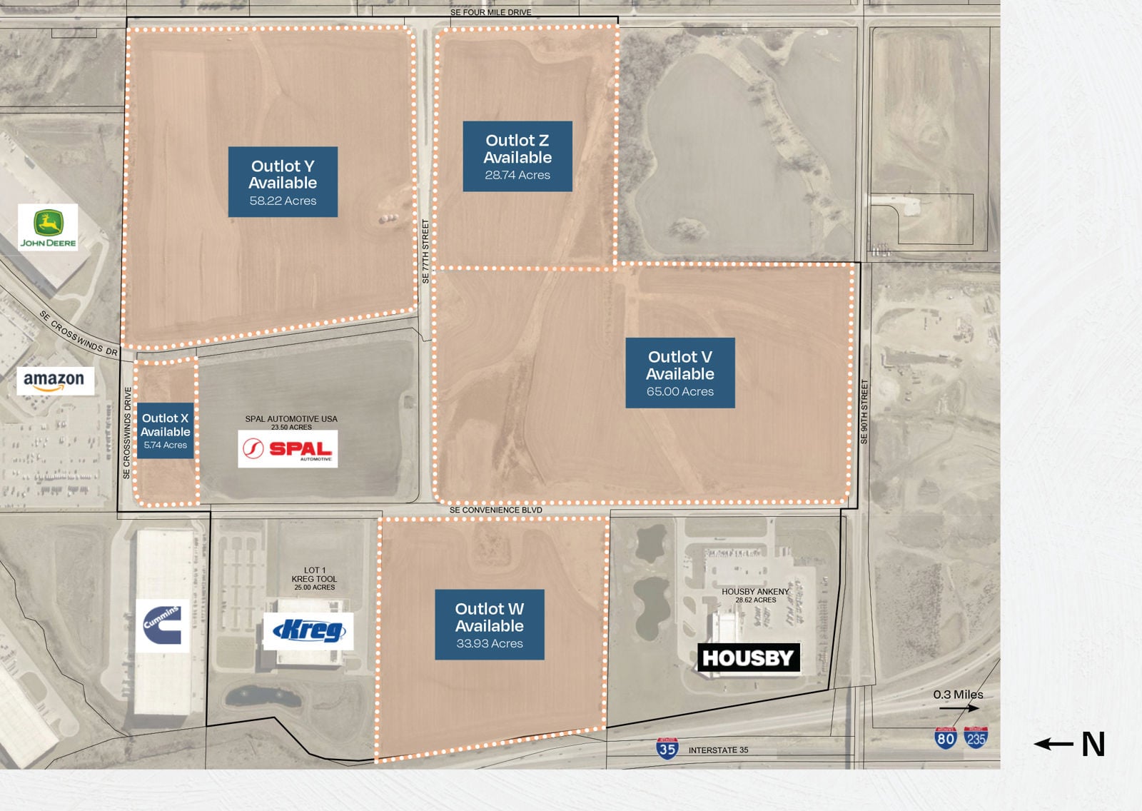 Crosswinds Business Park Outlots- Outlot Exhibit 5