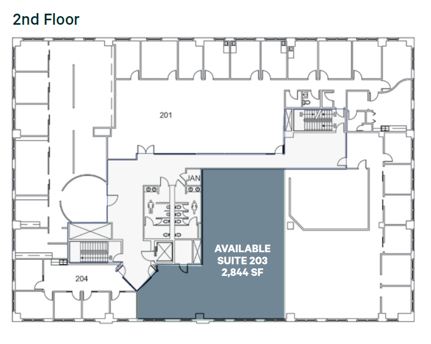 Floor Plan - Suite 203