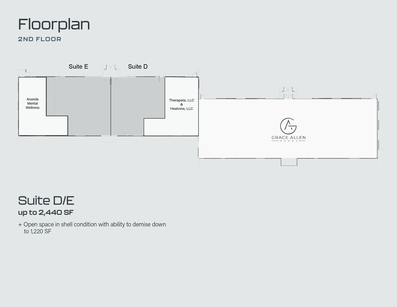 2600 72nd Street-Suite ED Floor Plan