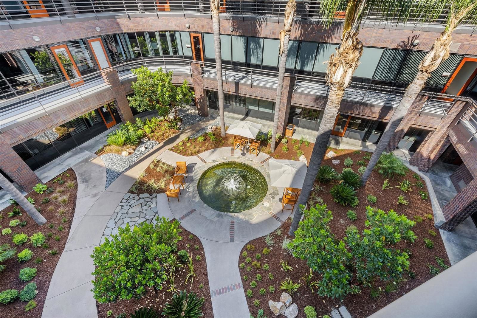 Newly Renovated Courtyard