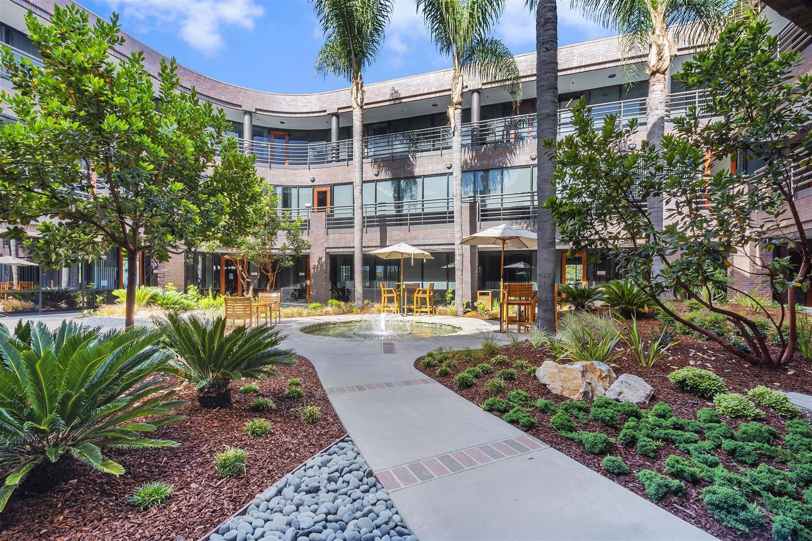 Newly Renovated Courtyard