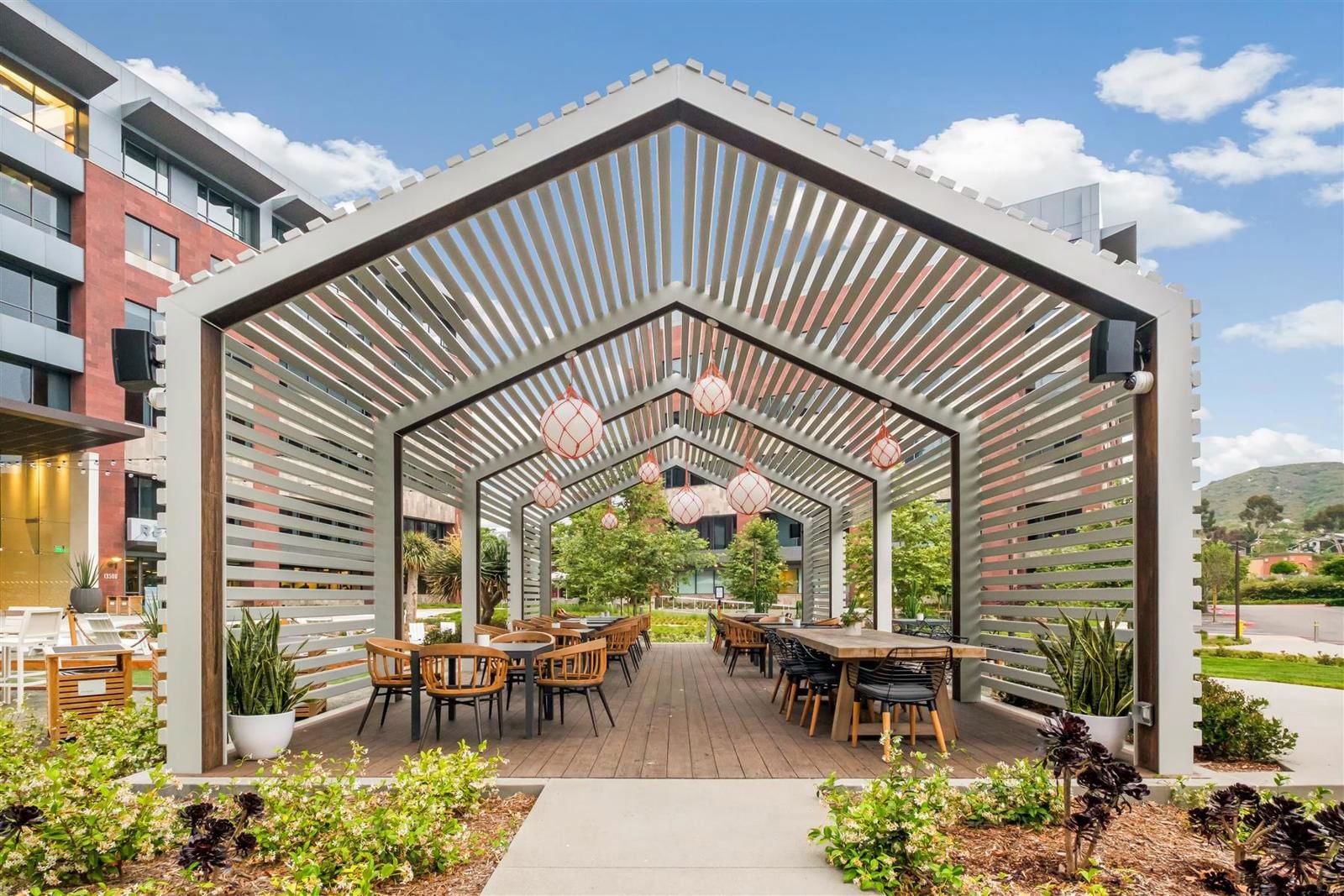 Outdoor Meeting Area