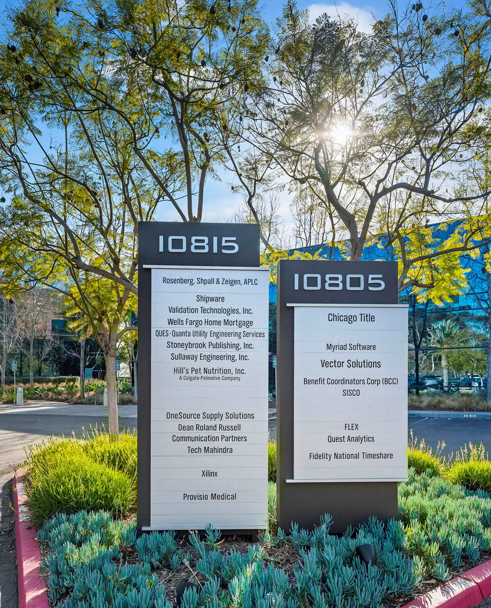 Building Entrance Signage