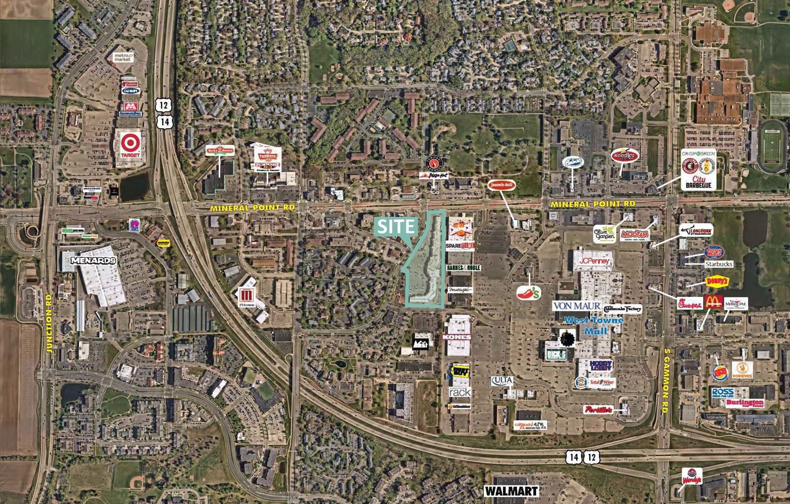 Mid Flight Aerial_High Point Centre