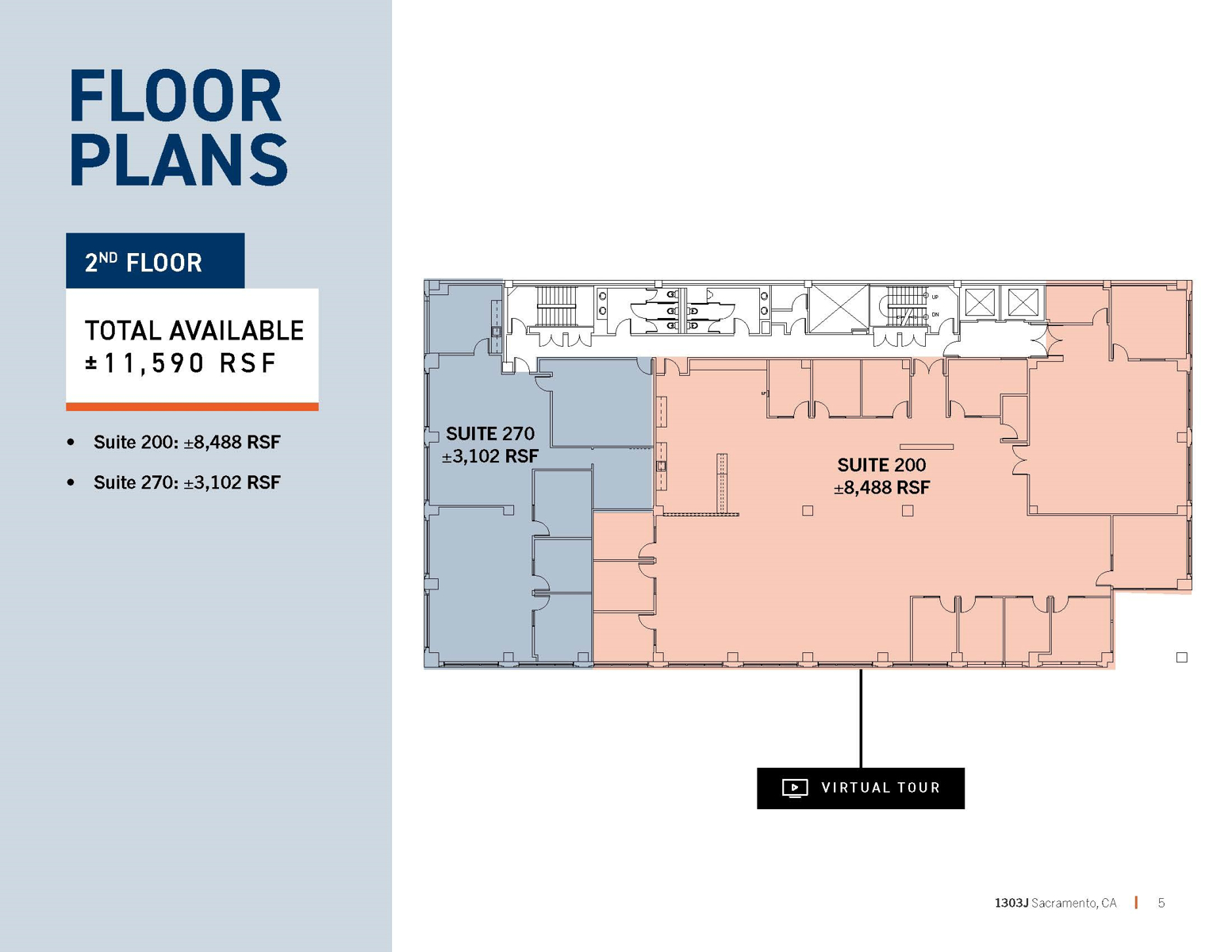 1303 J Street 2nd Floor Plan