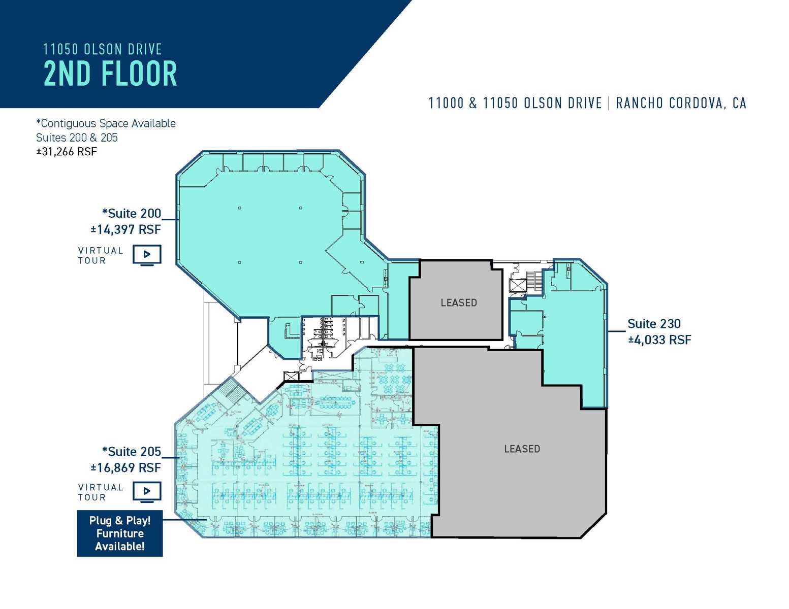 11050 Olson Dr_Second Floor Plan
