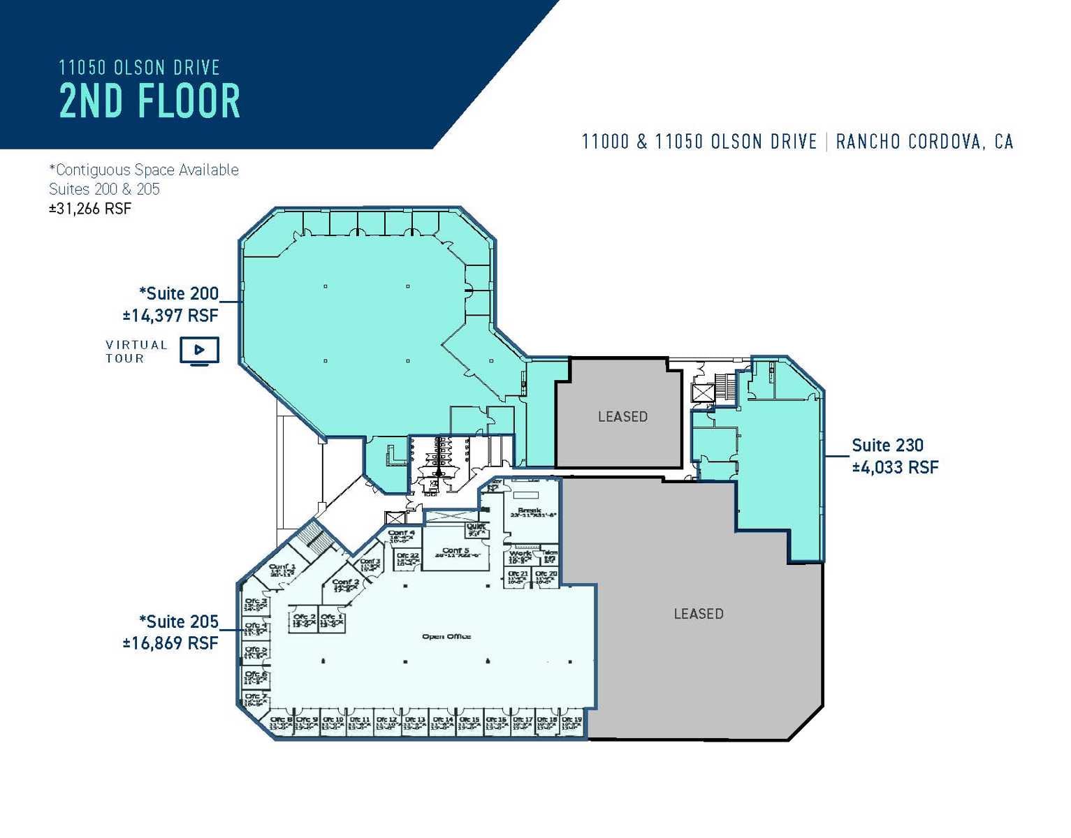 11050 2nd Floor Plan