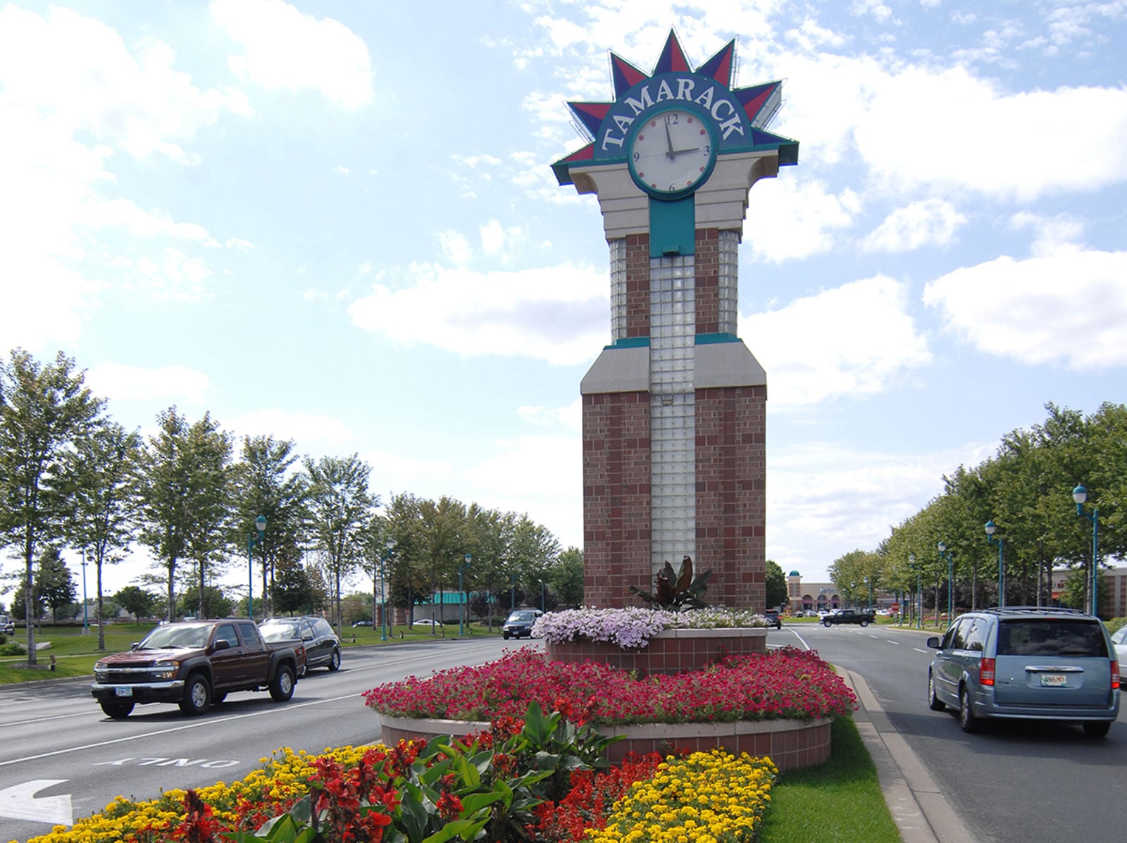 Entrance Clock_Flowers resized