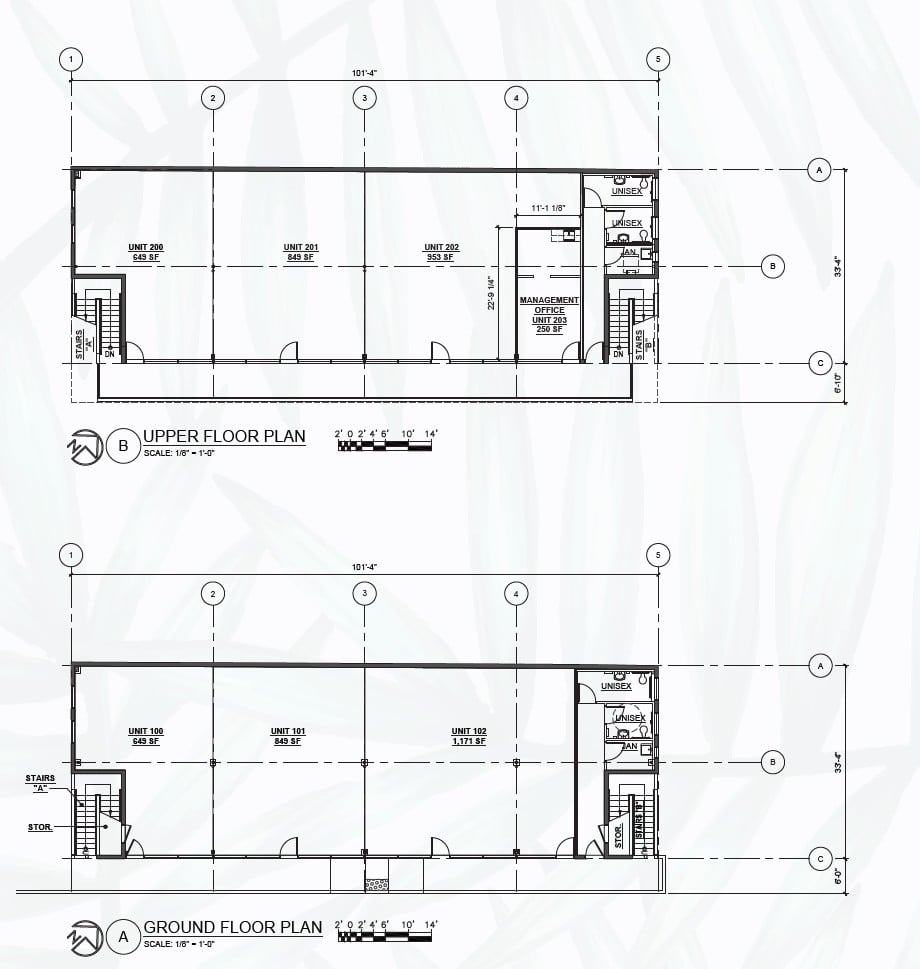 3110 Charles, Floor Plans