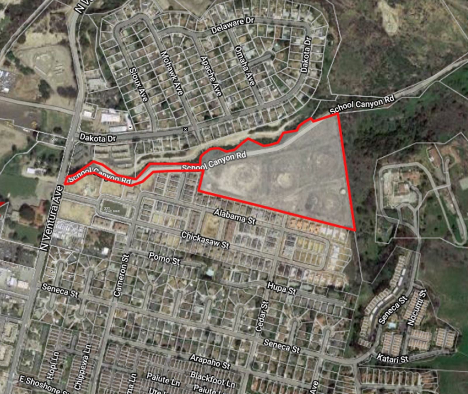 school canyon road, ventura.PNG