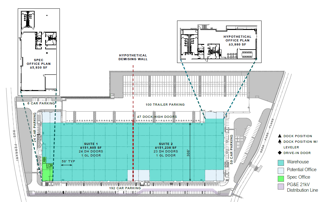 5853 Rue Ferrari Site Plan