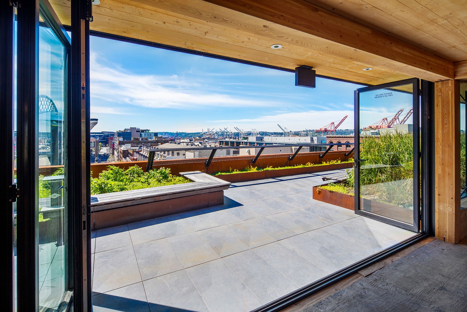419 Occidental Ave Rooftop Opening
