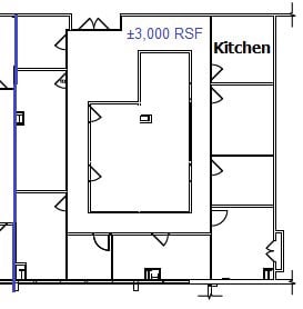 3,000 RSF, Suite 110