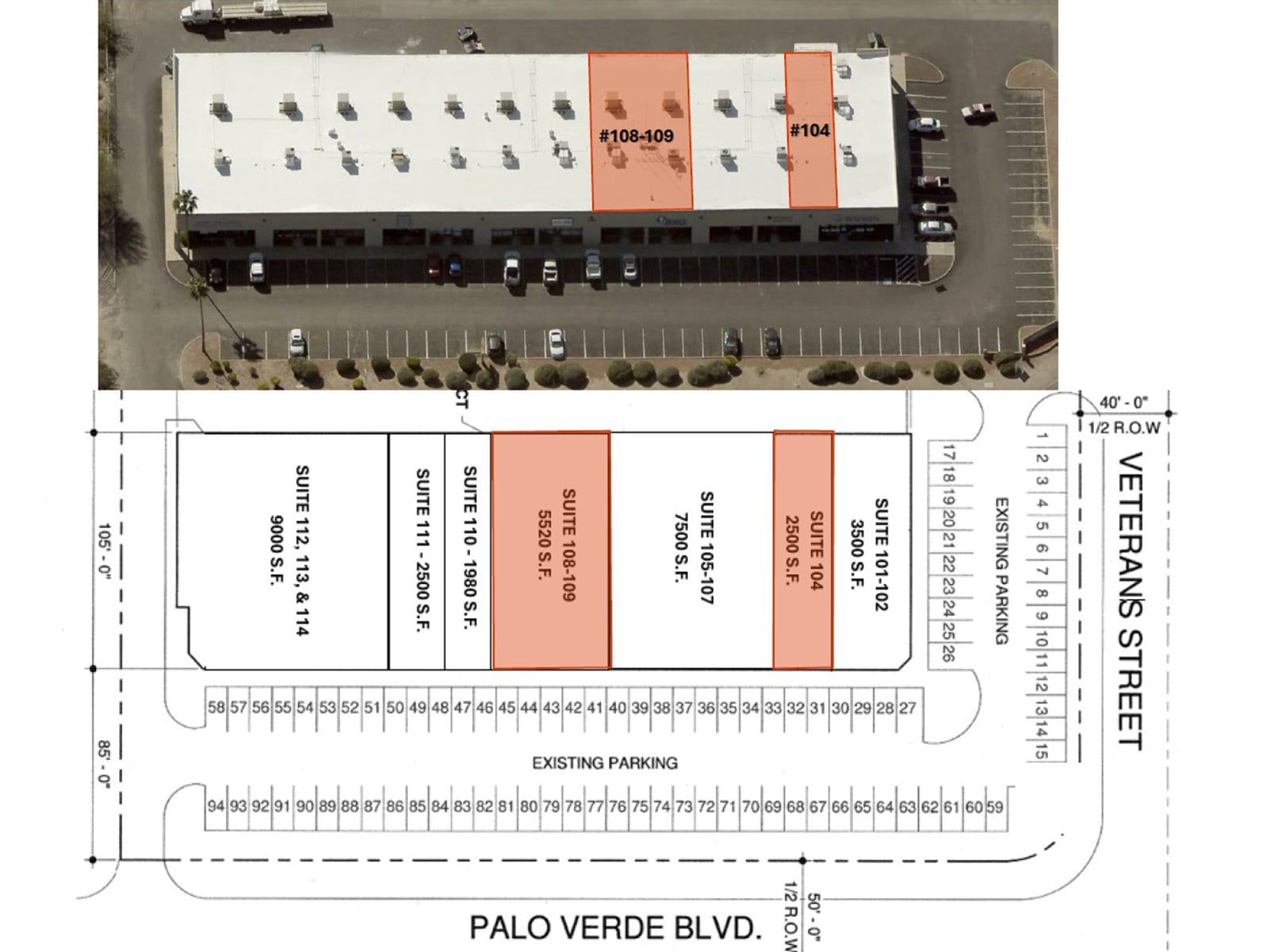 3600 S Palo Verde - Site Plan