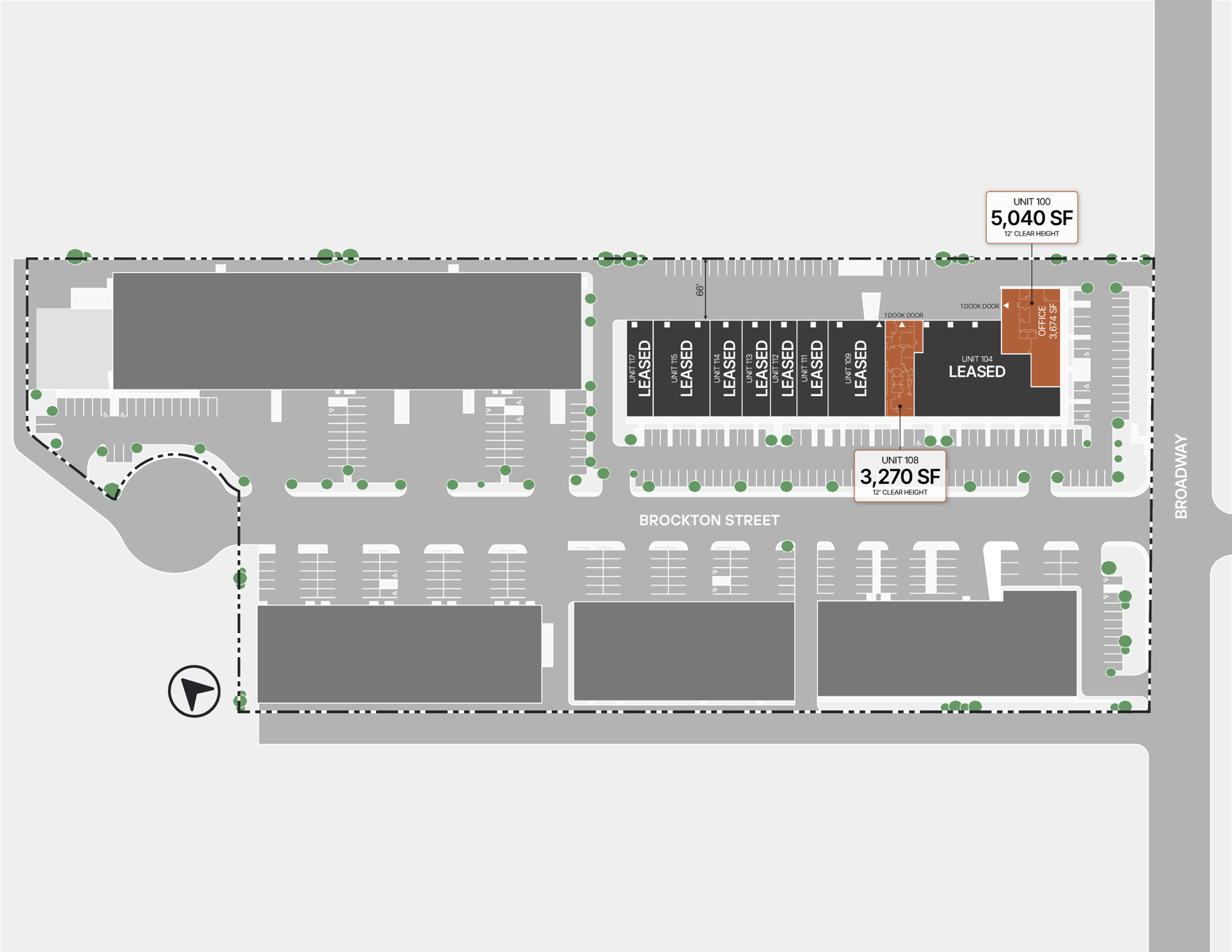 9901 Broadway Street - Site Plan (002)