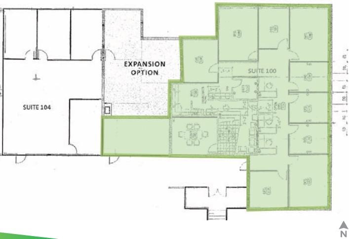 Floor Plan- outline-N arrow.JPG