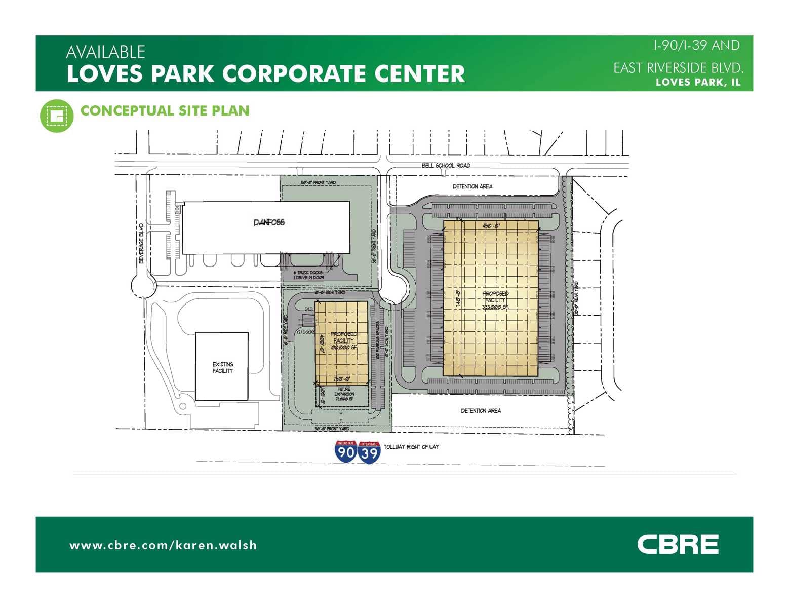 Loves Park Corporate Center Site Plan