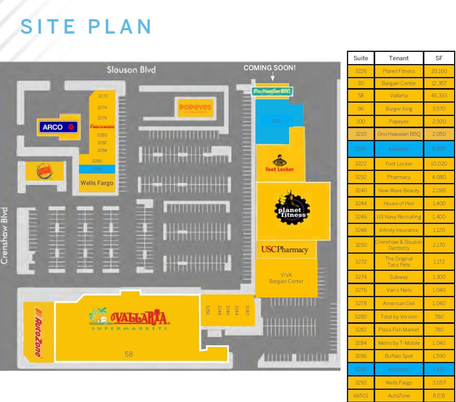 Updated Site Plan