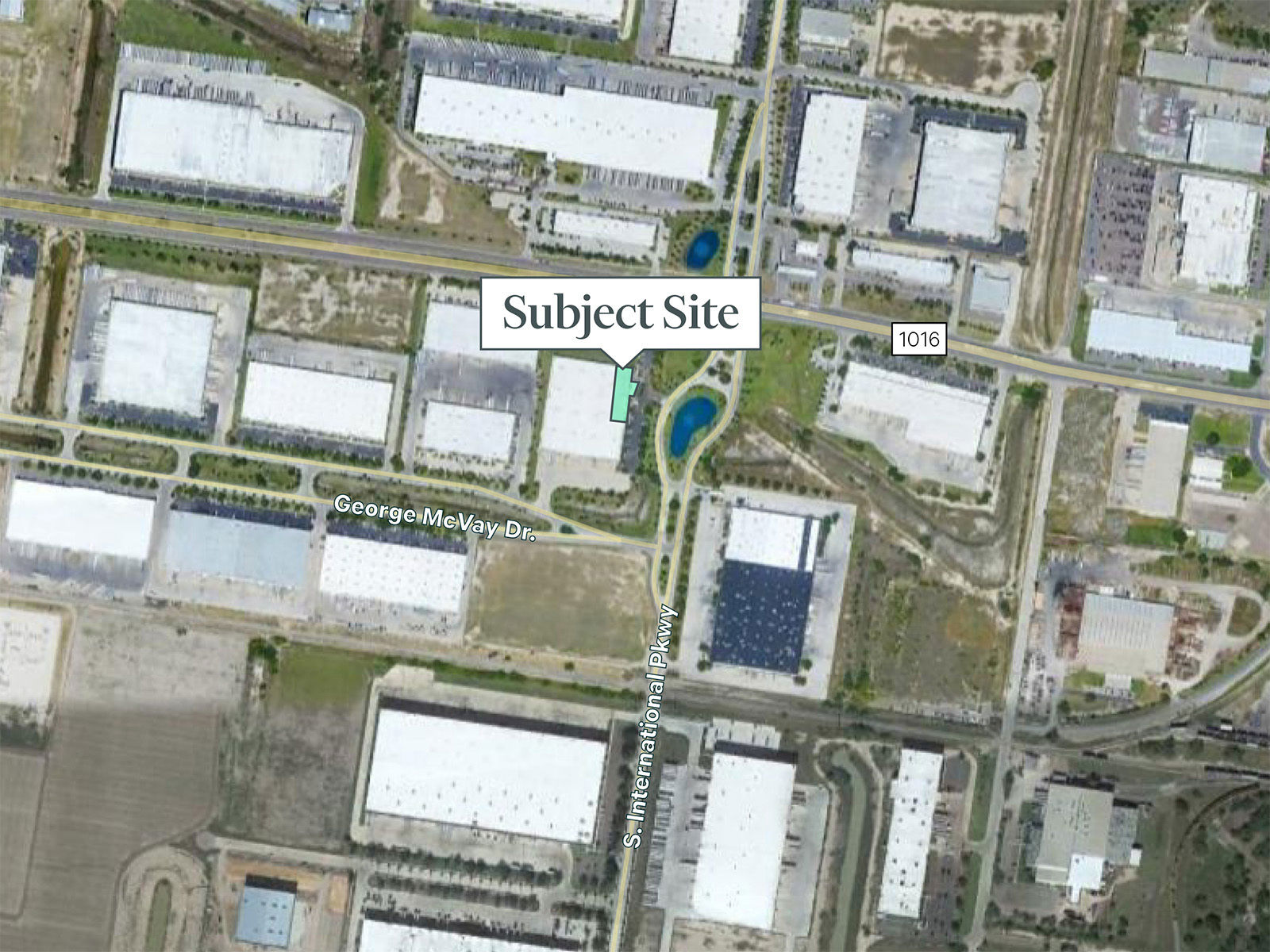 4900 George McVay Drive - Aerial View