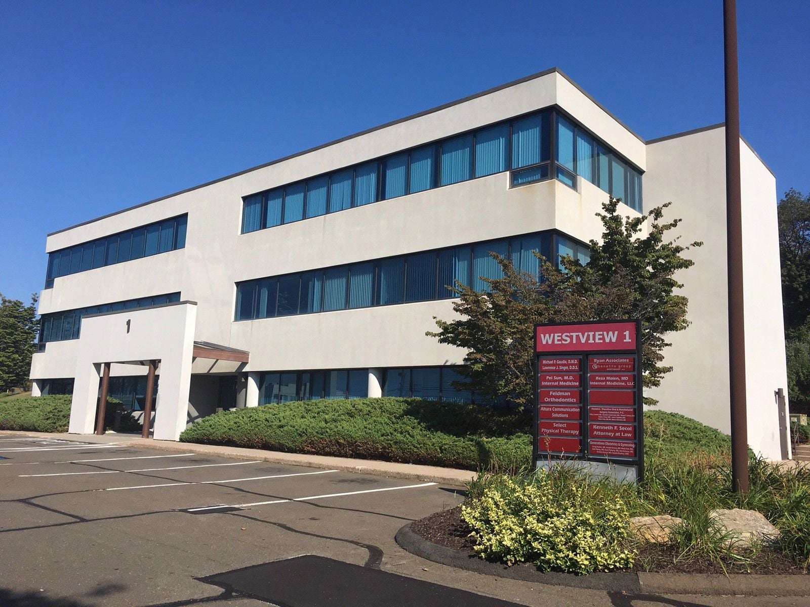Westview Bldg 1 photo w monument sign