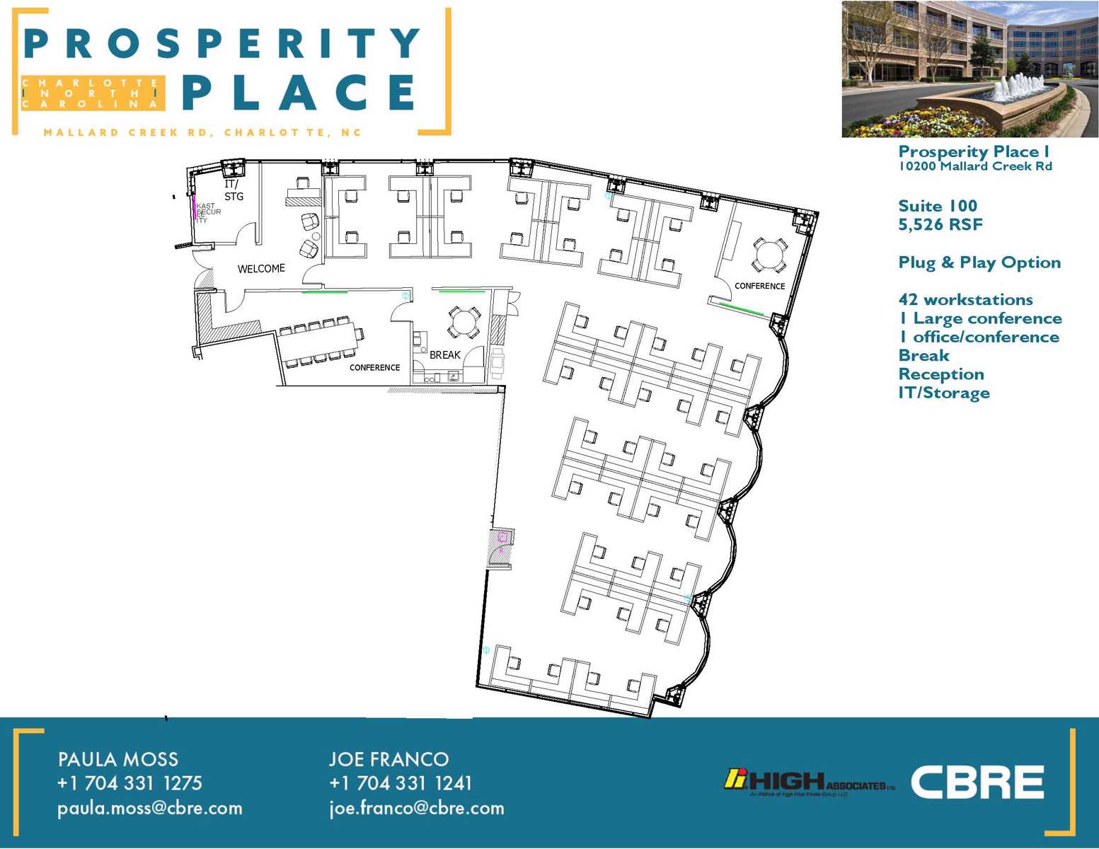 PP1-100 - (5,526 RSF - Plug & Play)