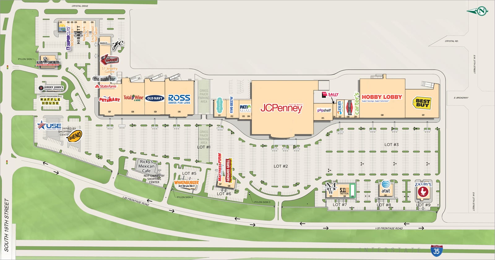 MOR 19th & I35 Shops @ Moore Flyer _site plan_09.25.25