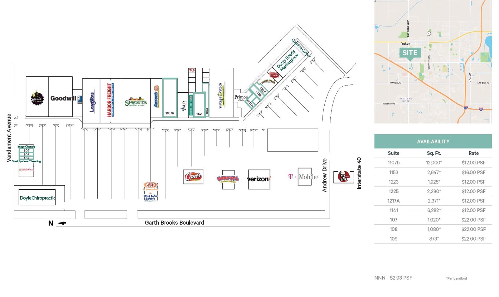 Chisholm Shopping Center_Site Plan_04.02.26