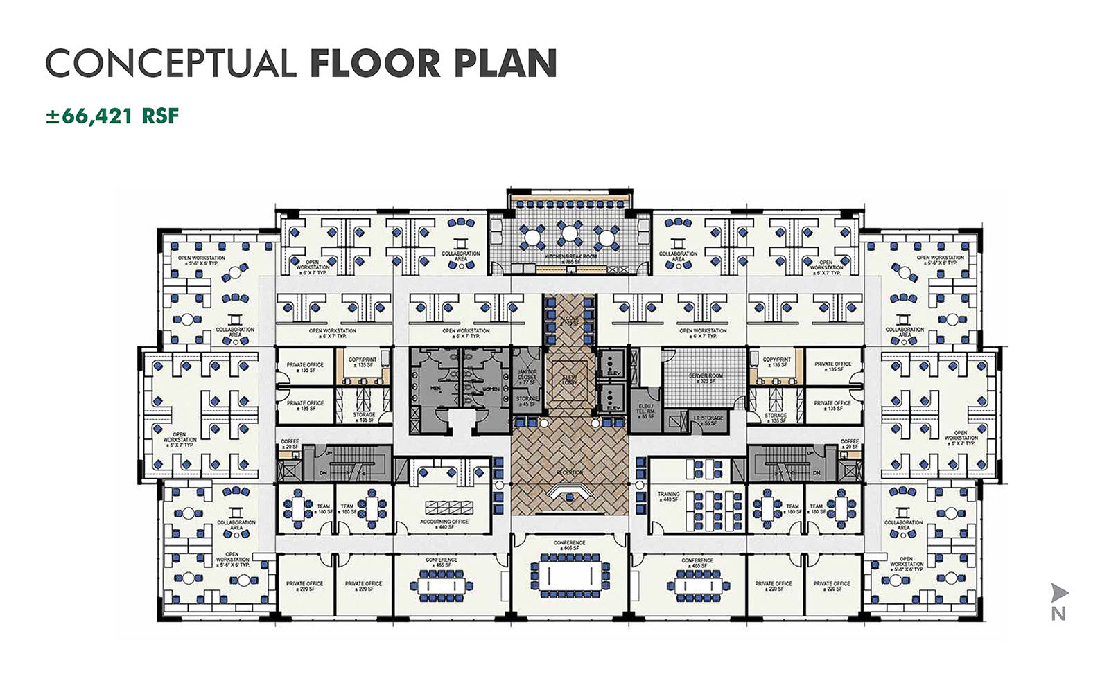 North Creek Office Plaza_Conceptual Floor Plan