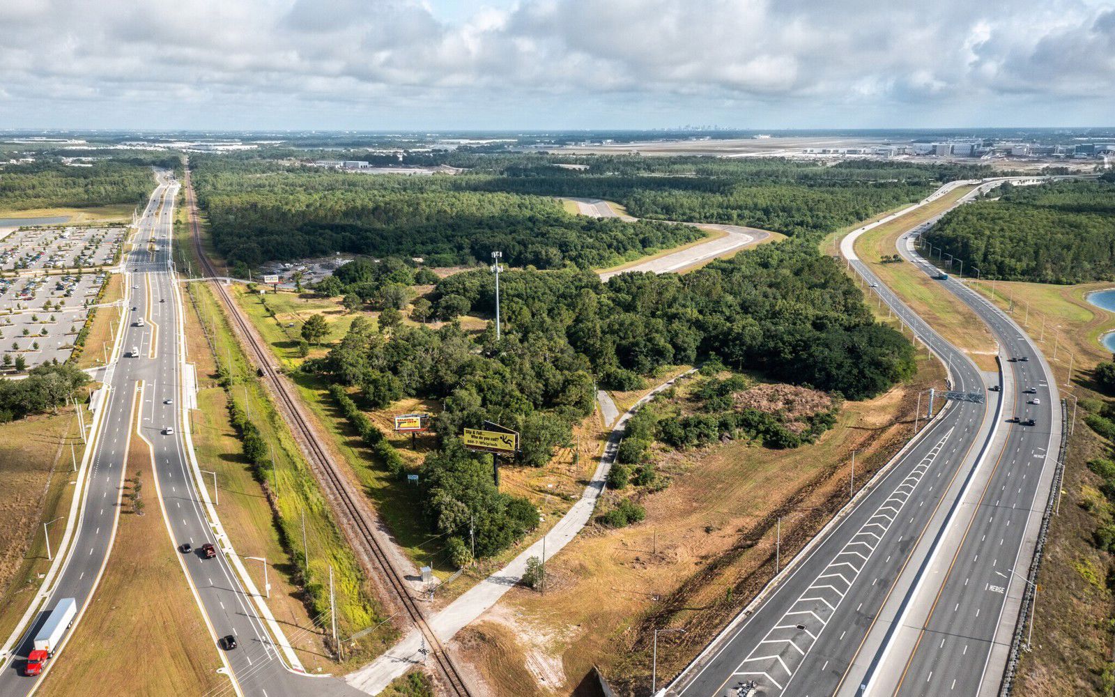 2.8 - 4.8 Acres (116 Parking Spaces) For Sale or Lease 12401 Boggy Creek Road - Image 3