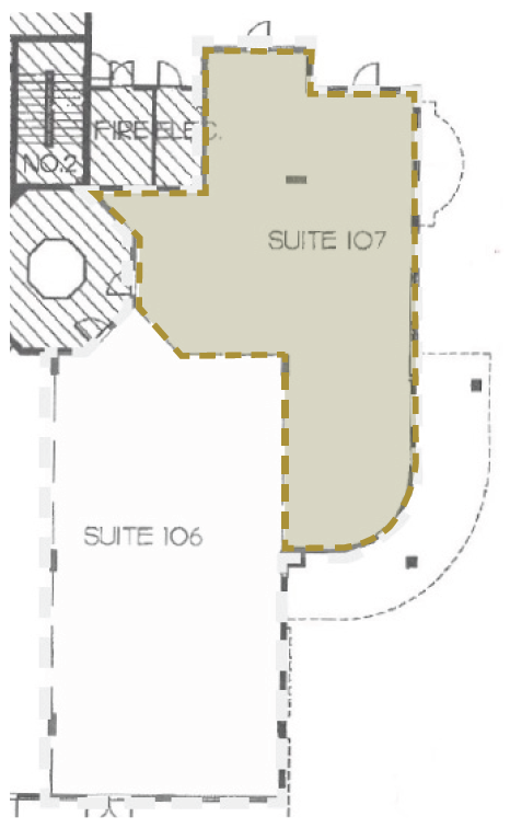 Floor Plan - Suite 107_1,703 SF