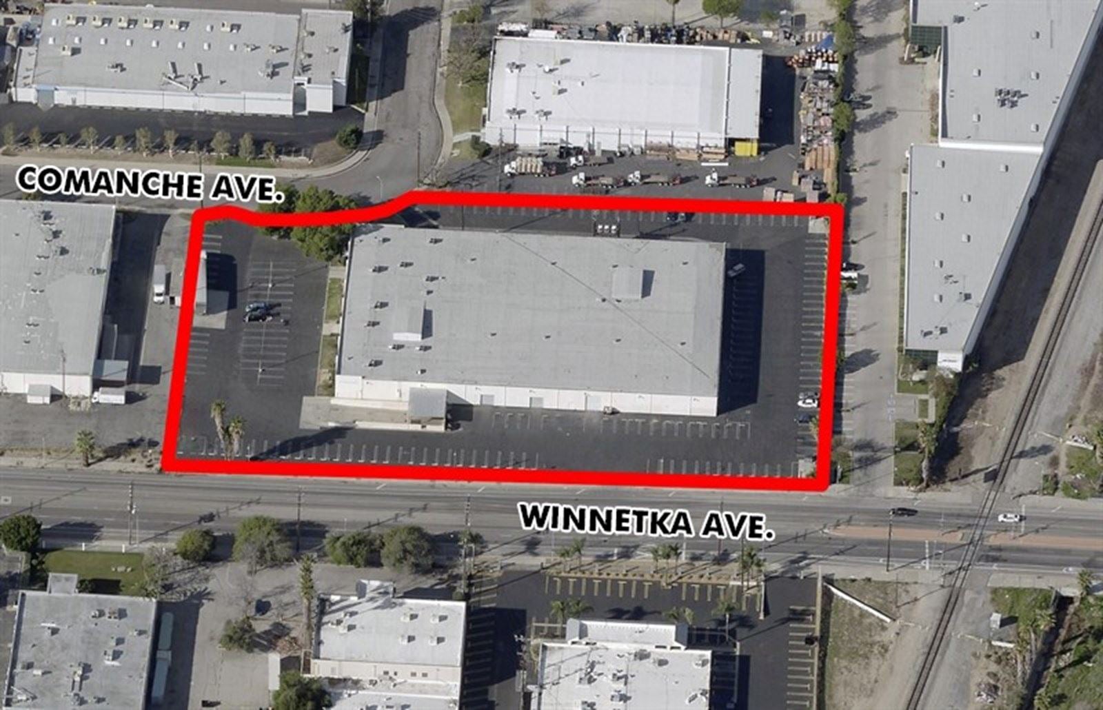 Aerial Image with street names