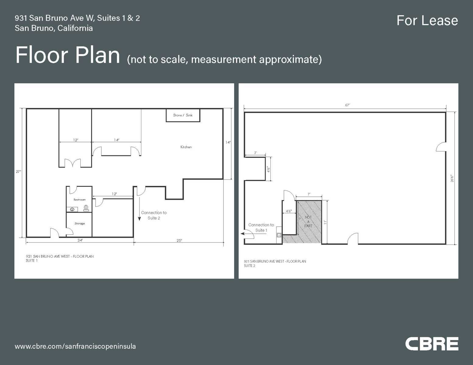 931 W San Bruno, Suites 1-2-Floor Plan