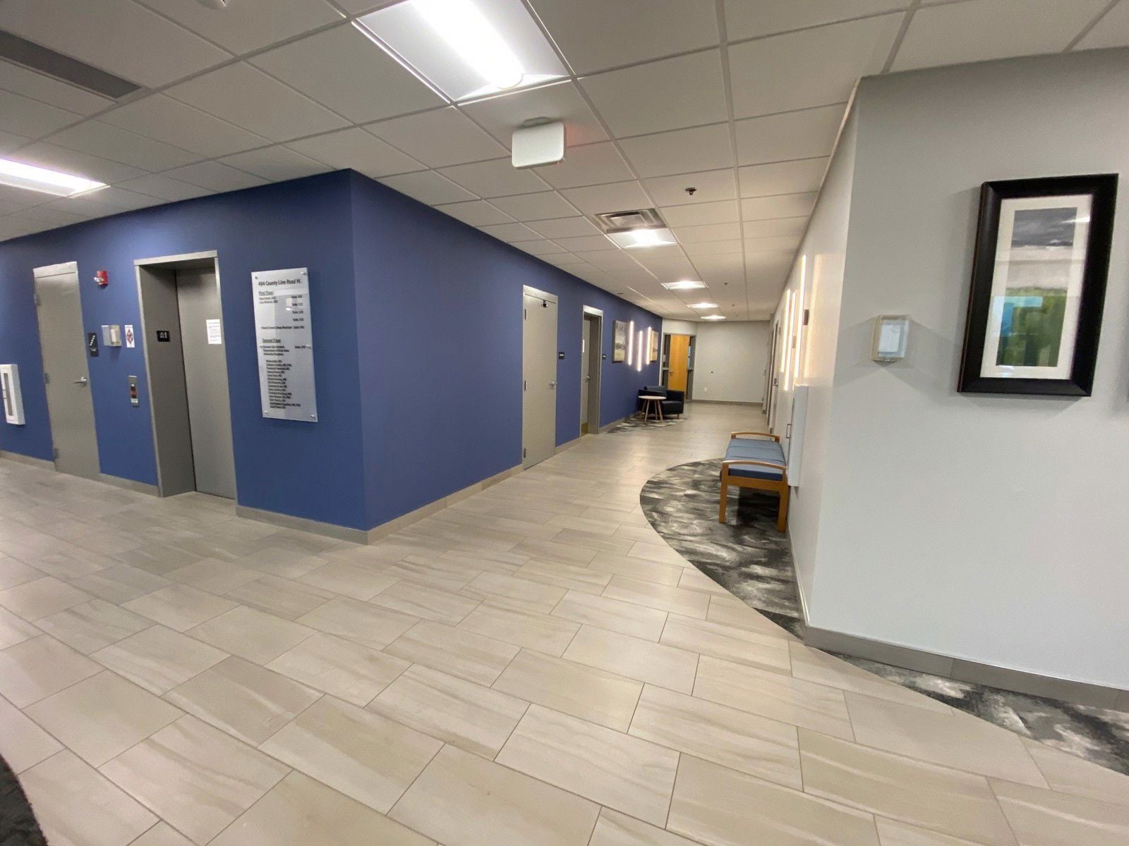 484 County Line hall landscape