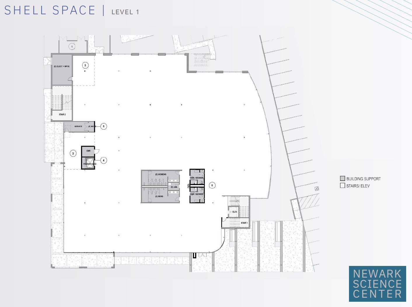 NSC Shell 1st Floor Plan