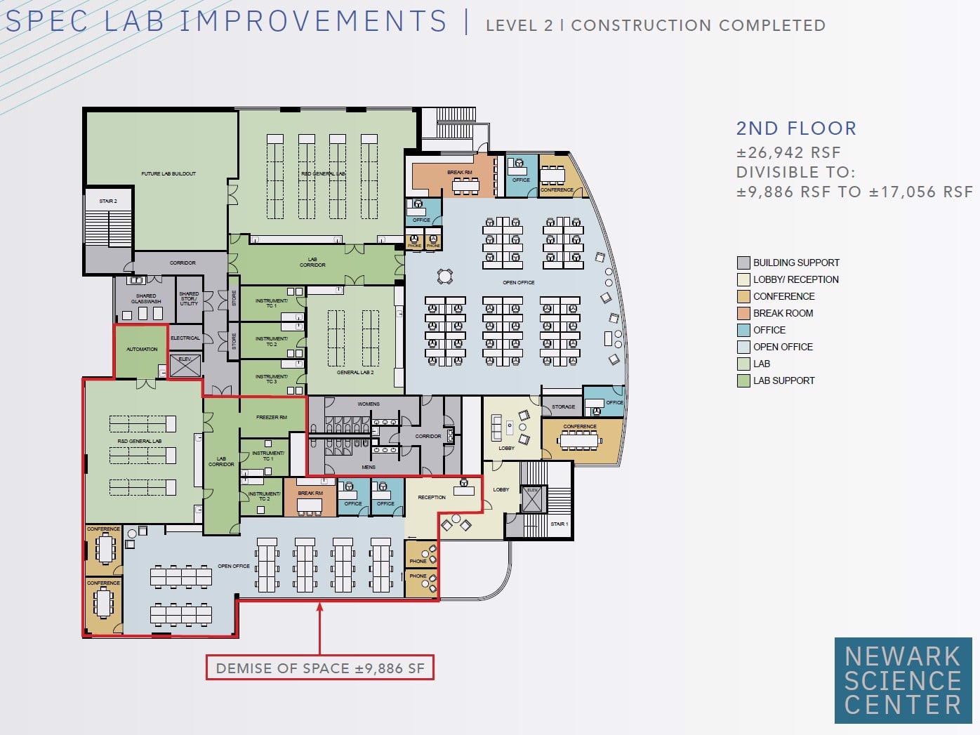 NWSC Spec Lab 2nd Flr