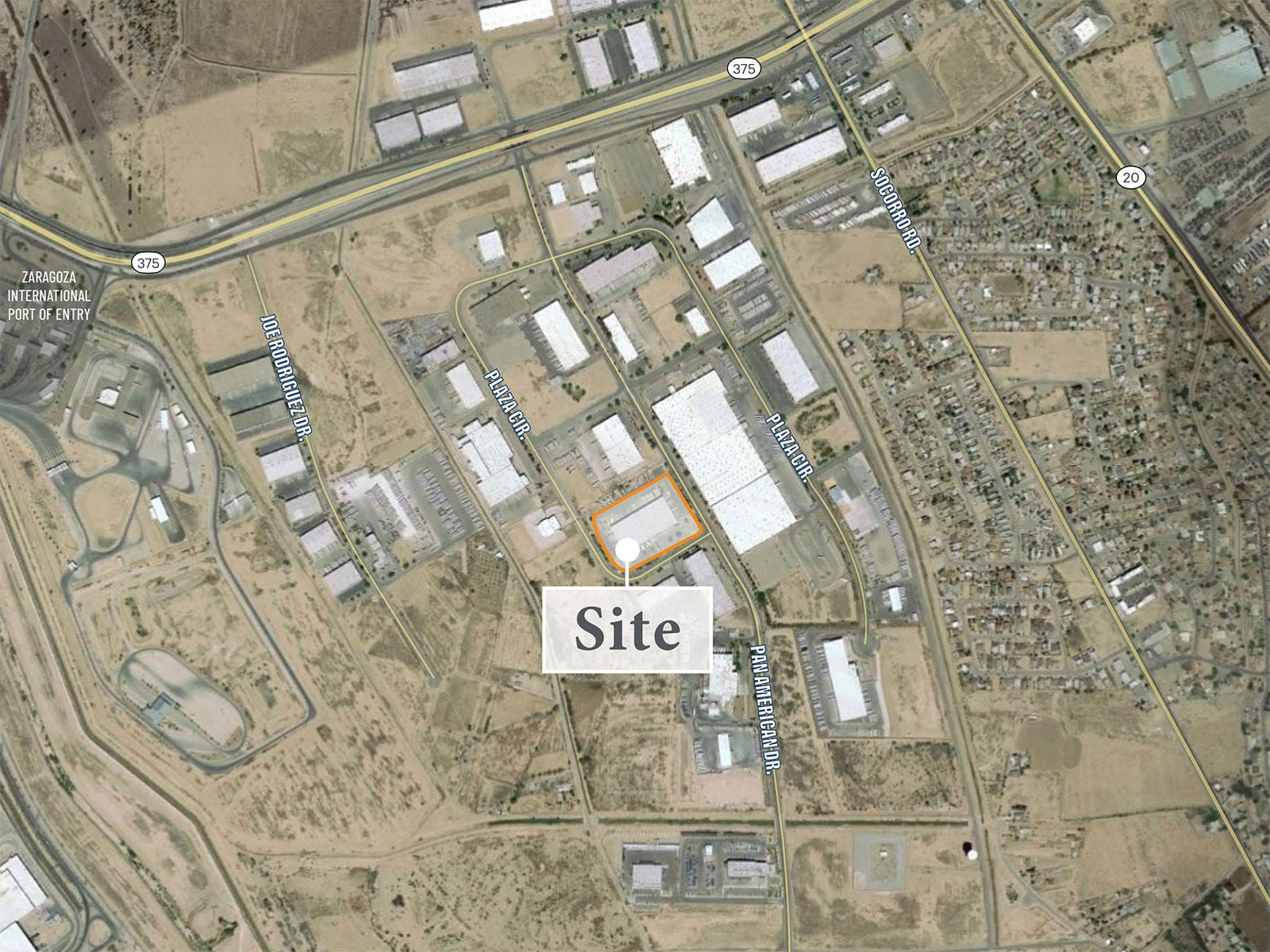 9500 Plaza Circle - Aerial View