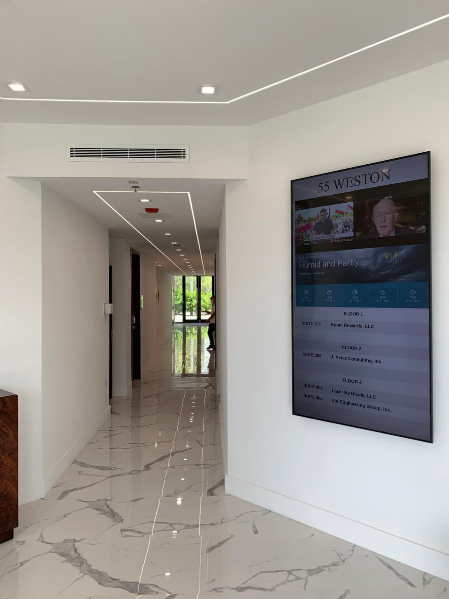 55 Weston - Directory Closeup