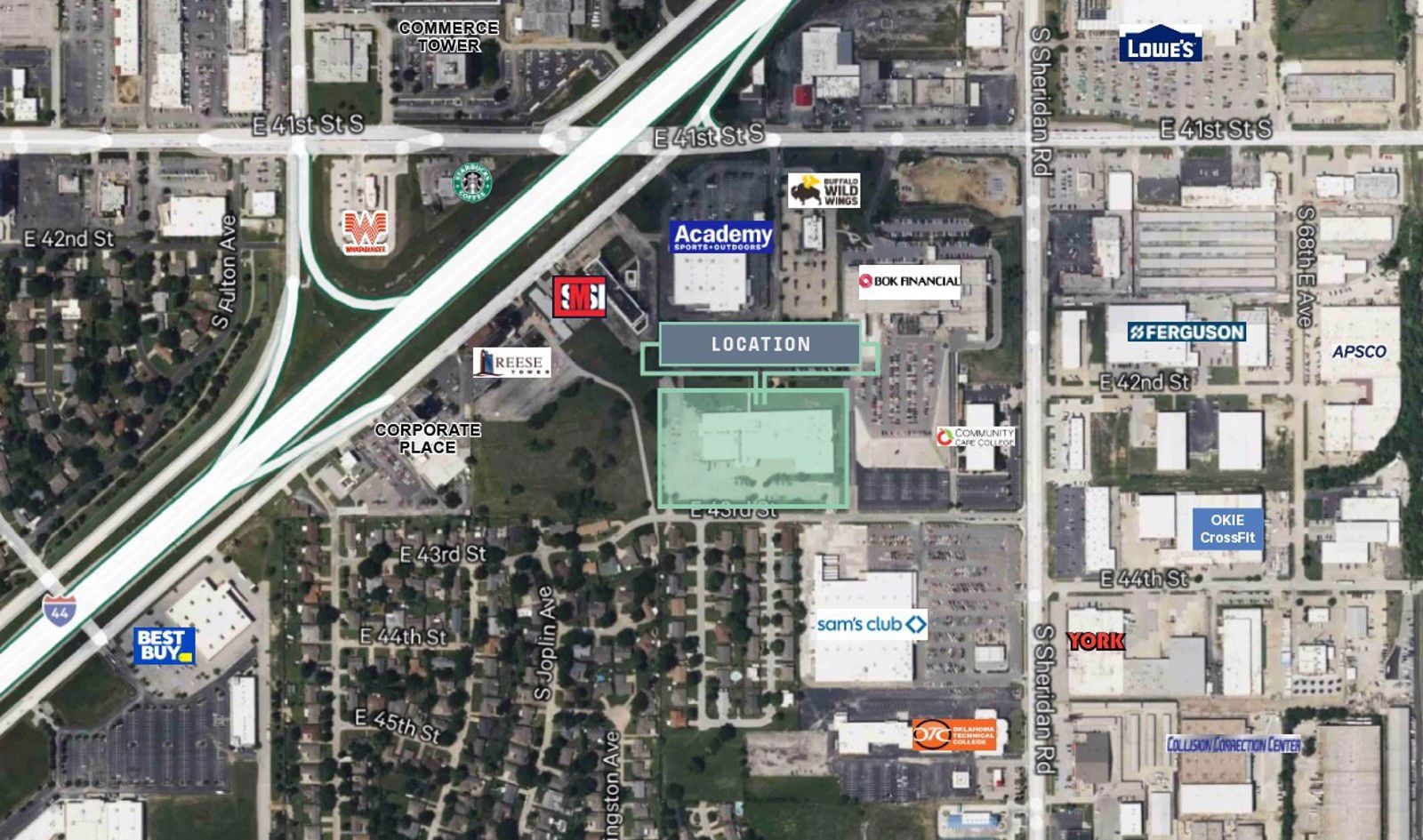 Aerial map