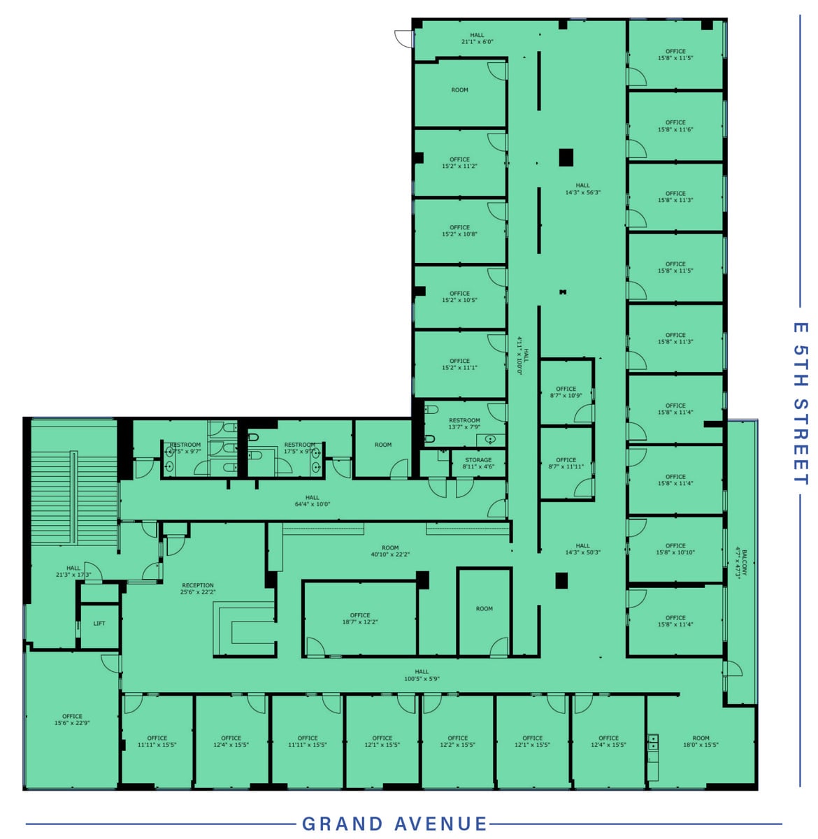 505 East Grand Ave-Floor Plan 2