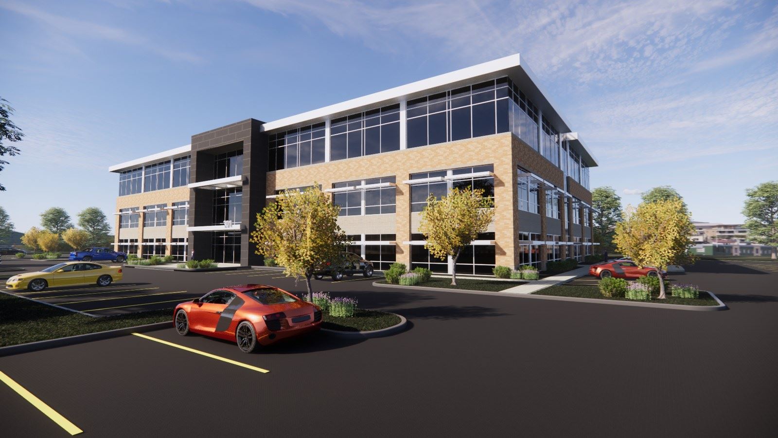 CP Town Lake Center Office_bldg A_SE corner