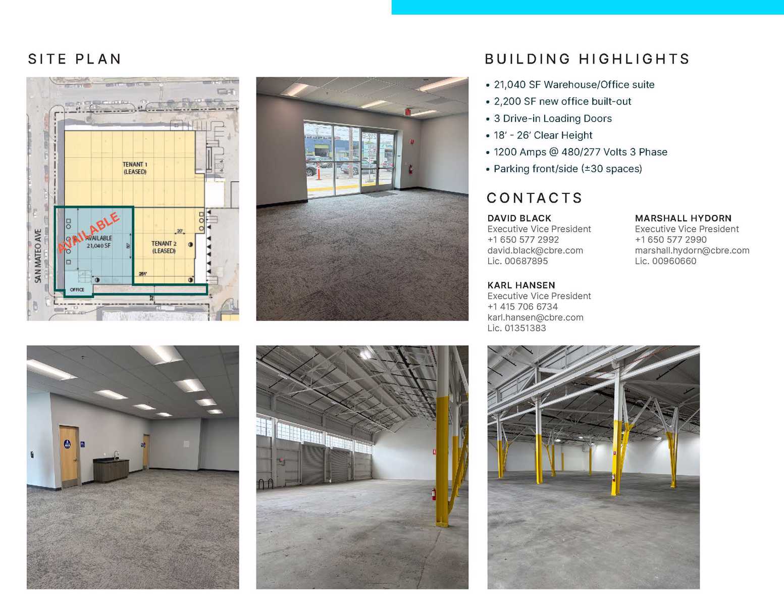 Shaw Business Center - Site Plan