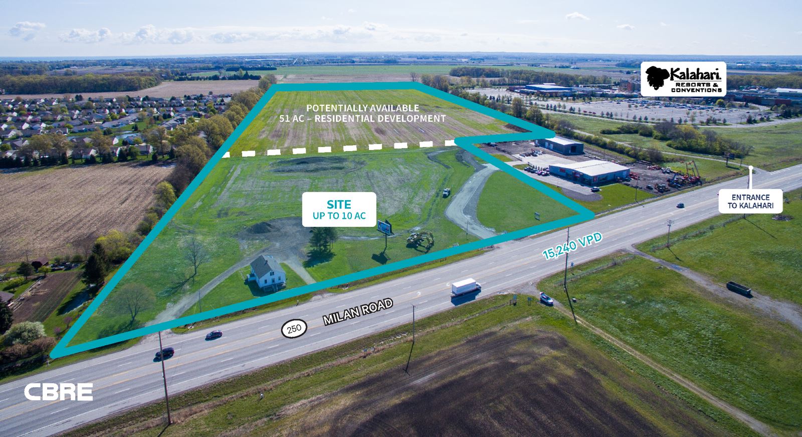 US 250, Sandusky - Up to 10 Acres - MPetrigan - Property Overview