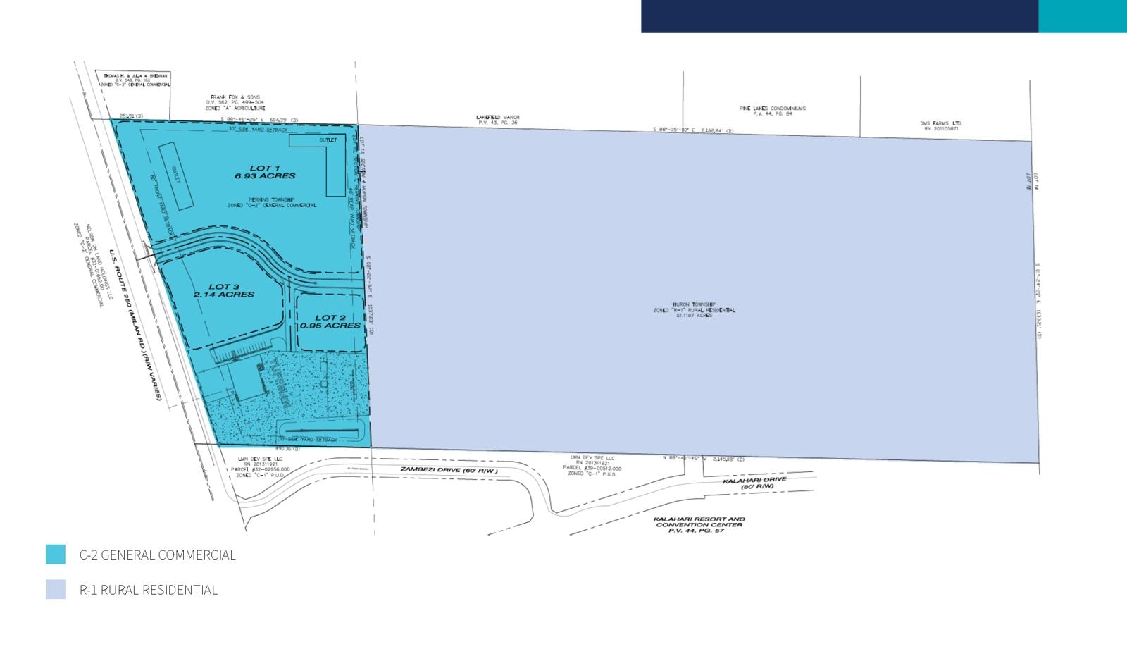US 250, Sandusky - Up to 10 Acres - MPetrigan - Site Plan