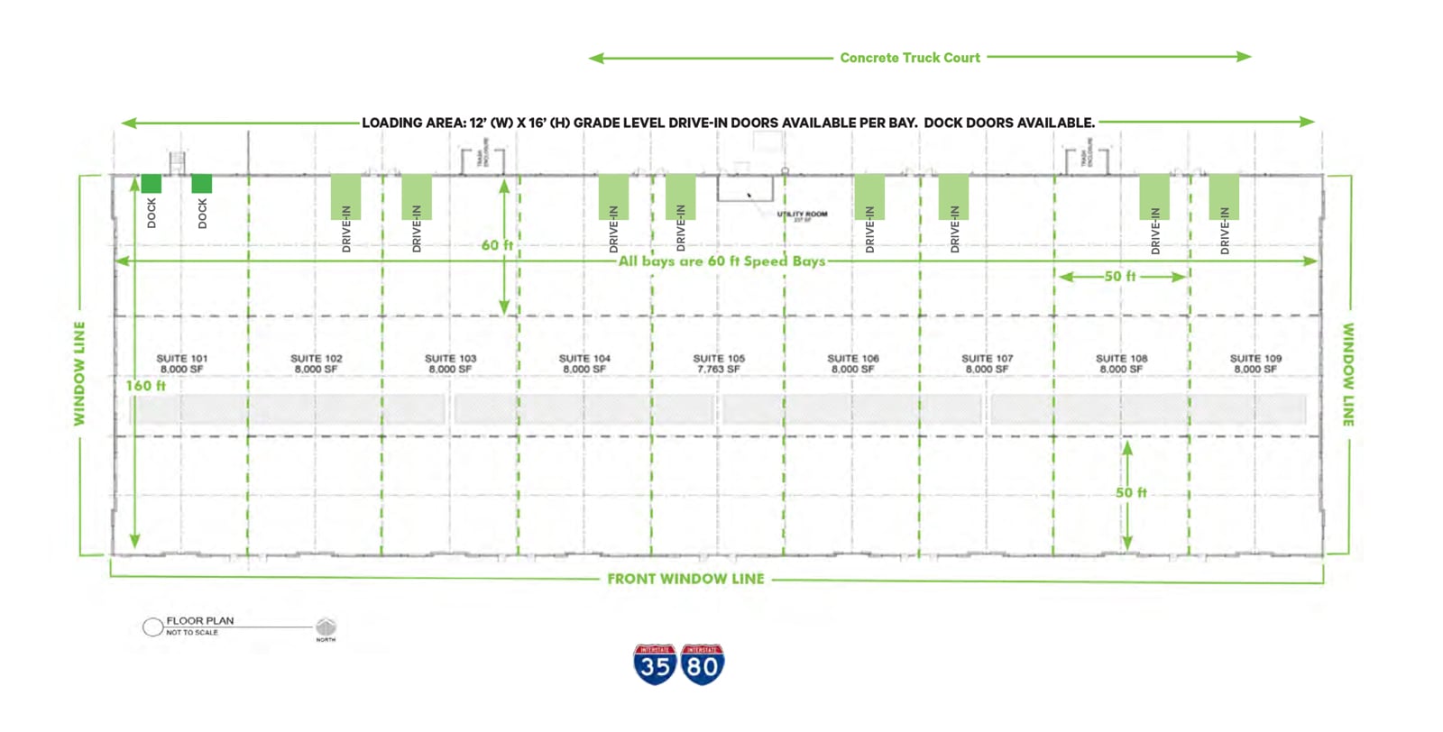Birchwood Business Center II on I-80 35 FLOOR PLAN
