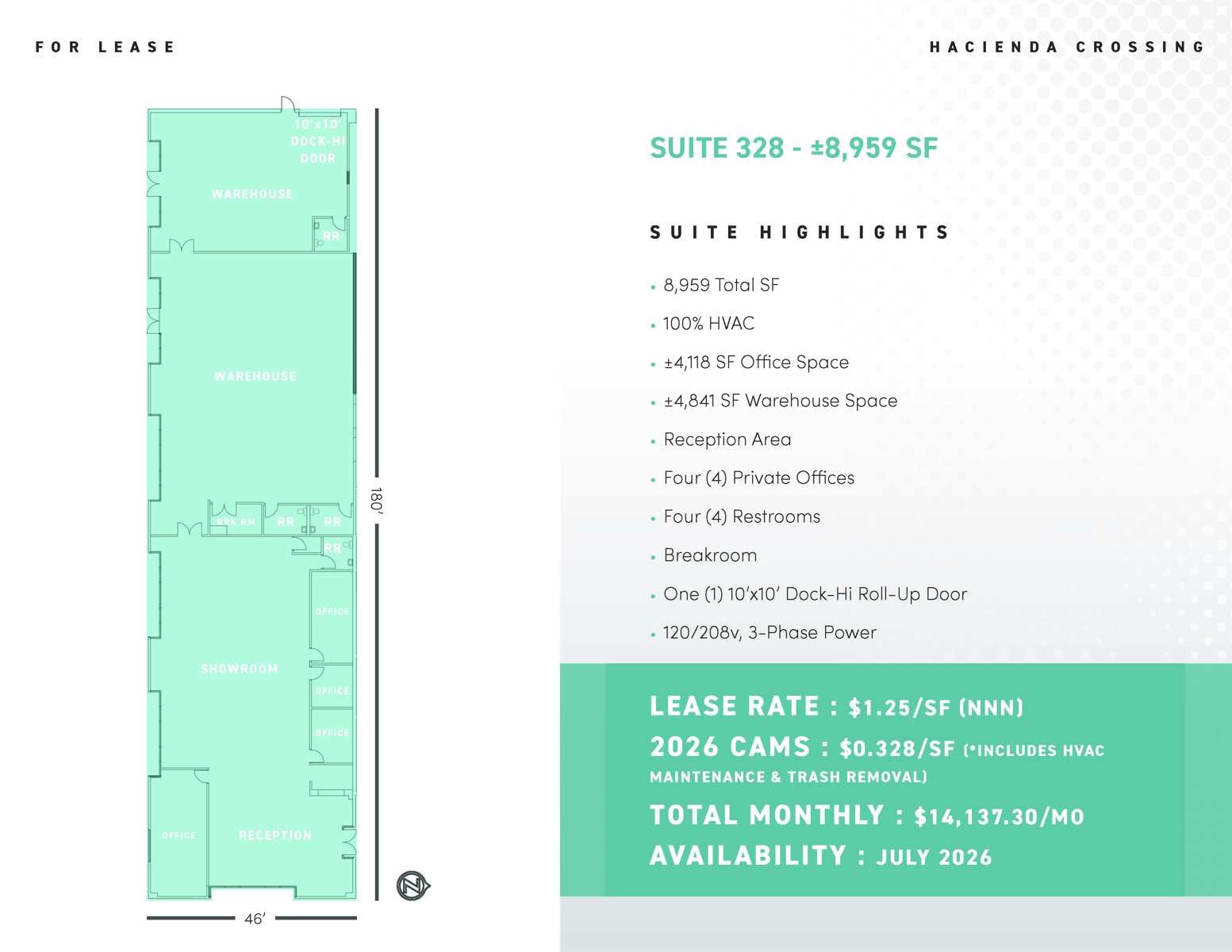 Suite 328 Floorplan