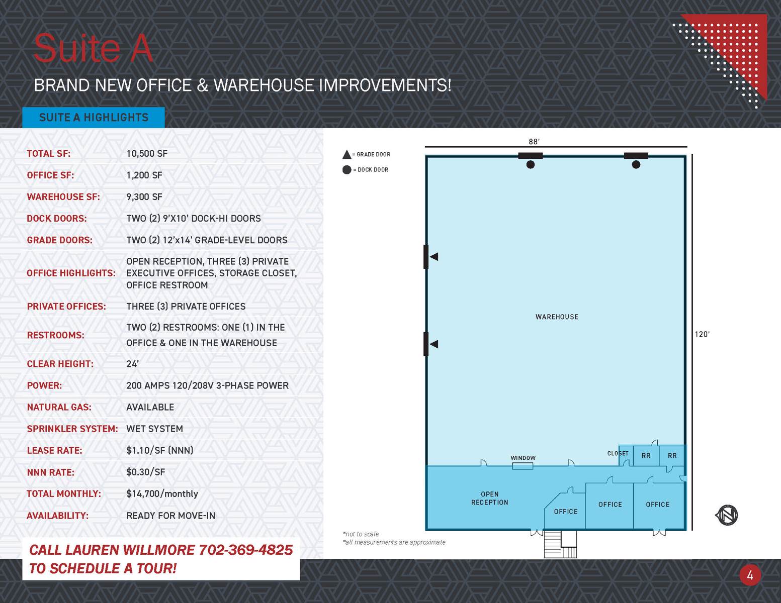 Suite A Floorplan